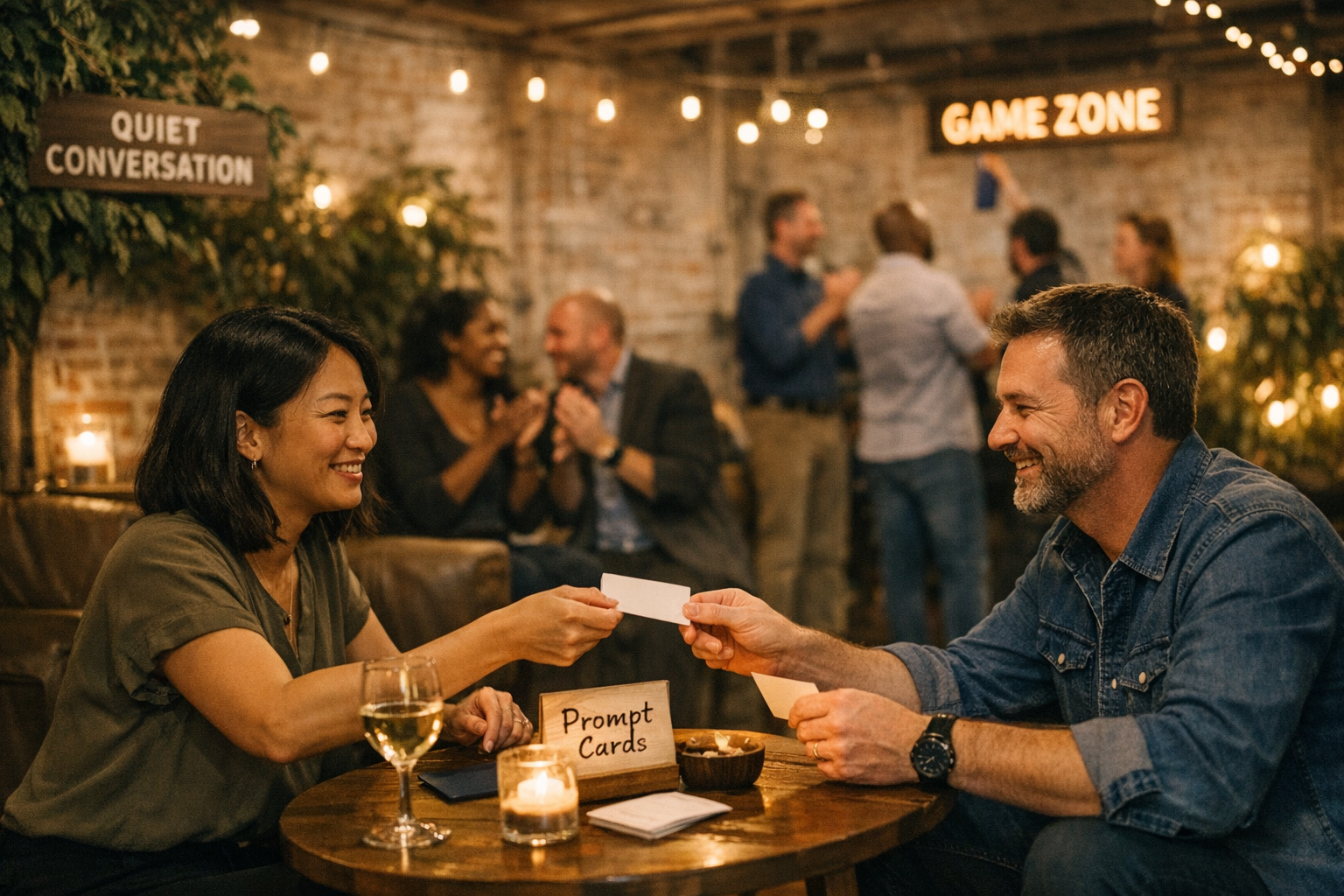 Verbindend personeelsfeest voor diverse collega's