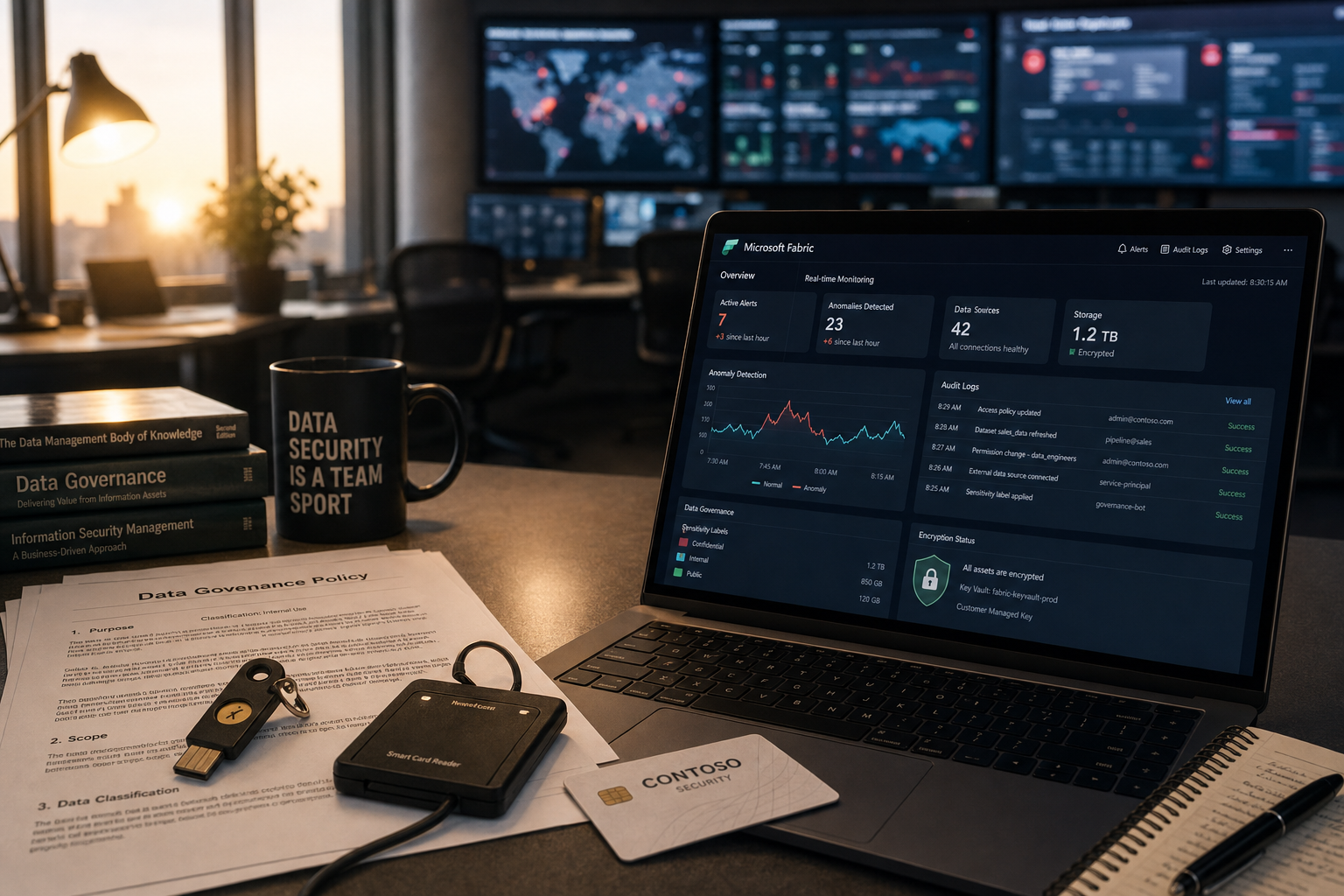 Encryptie en monitoring voor dataplatform security