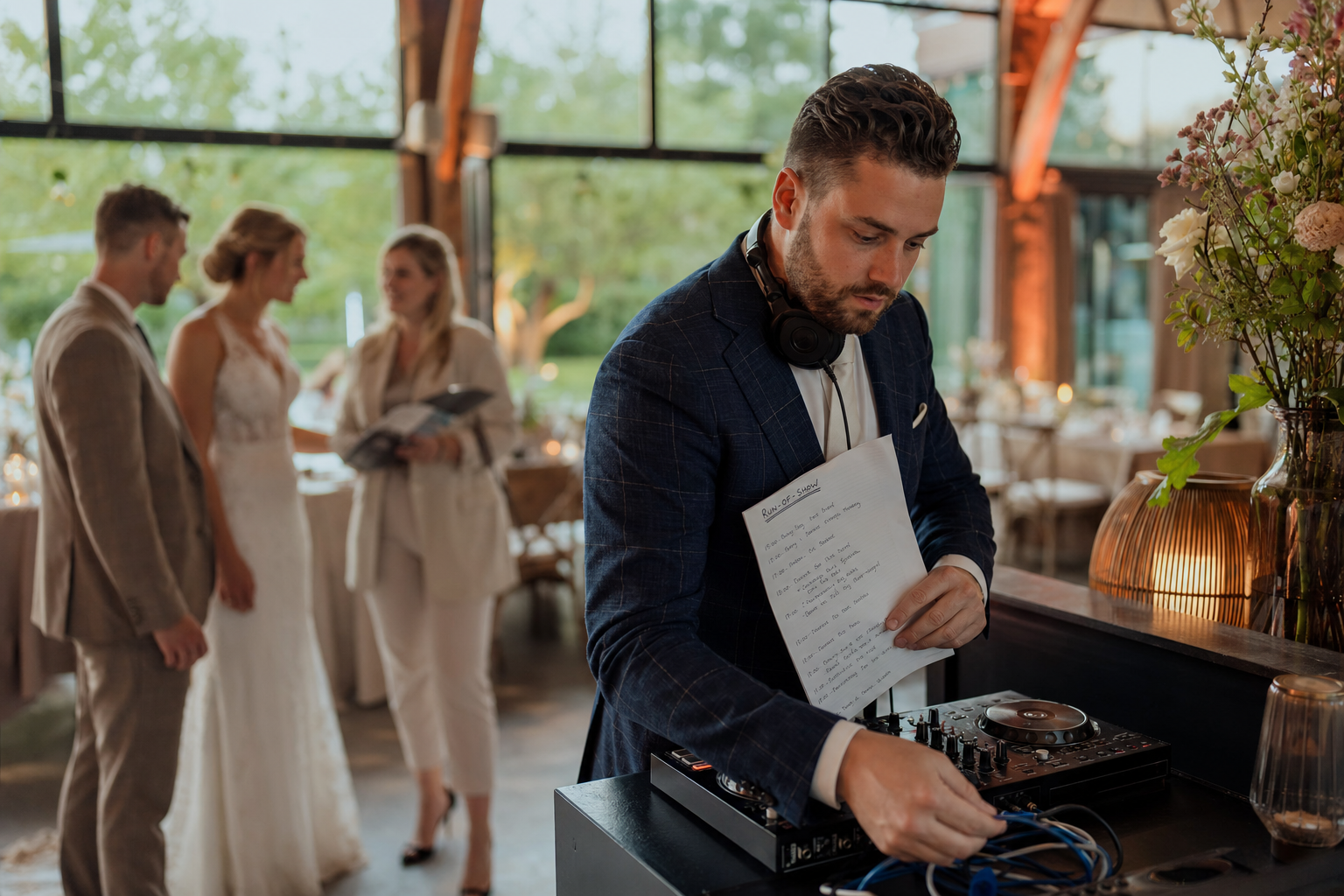DJ boeken voor bruiloft of bedrijfsfeest